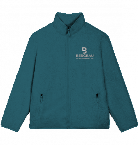 Fleece Jacke - BERGBAU gestickt!