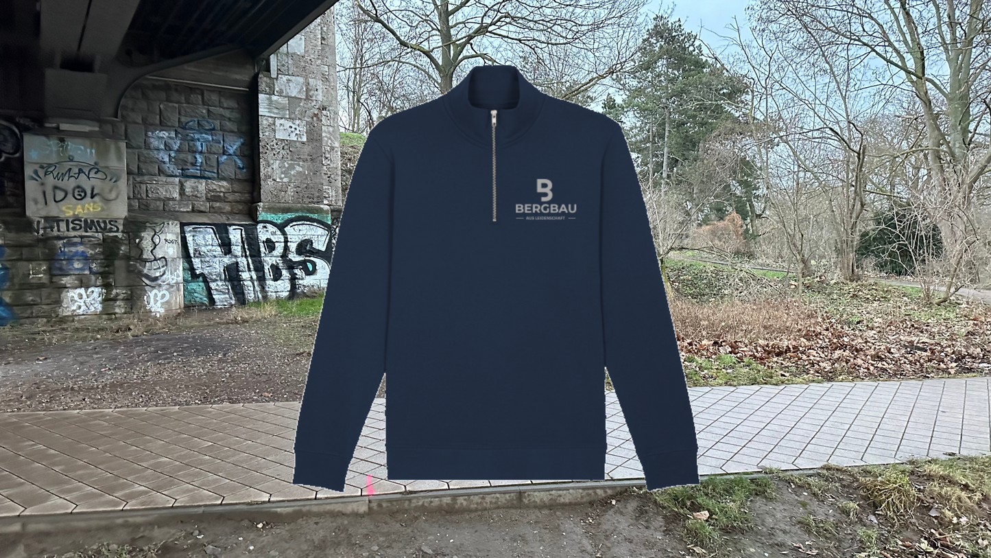 Sweater / Pullover mit Zipper BERGBAU