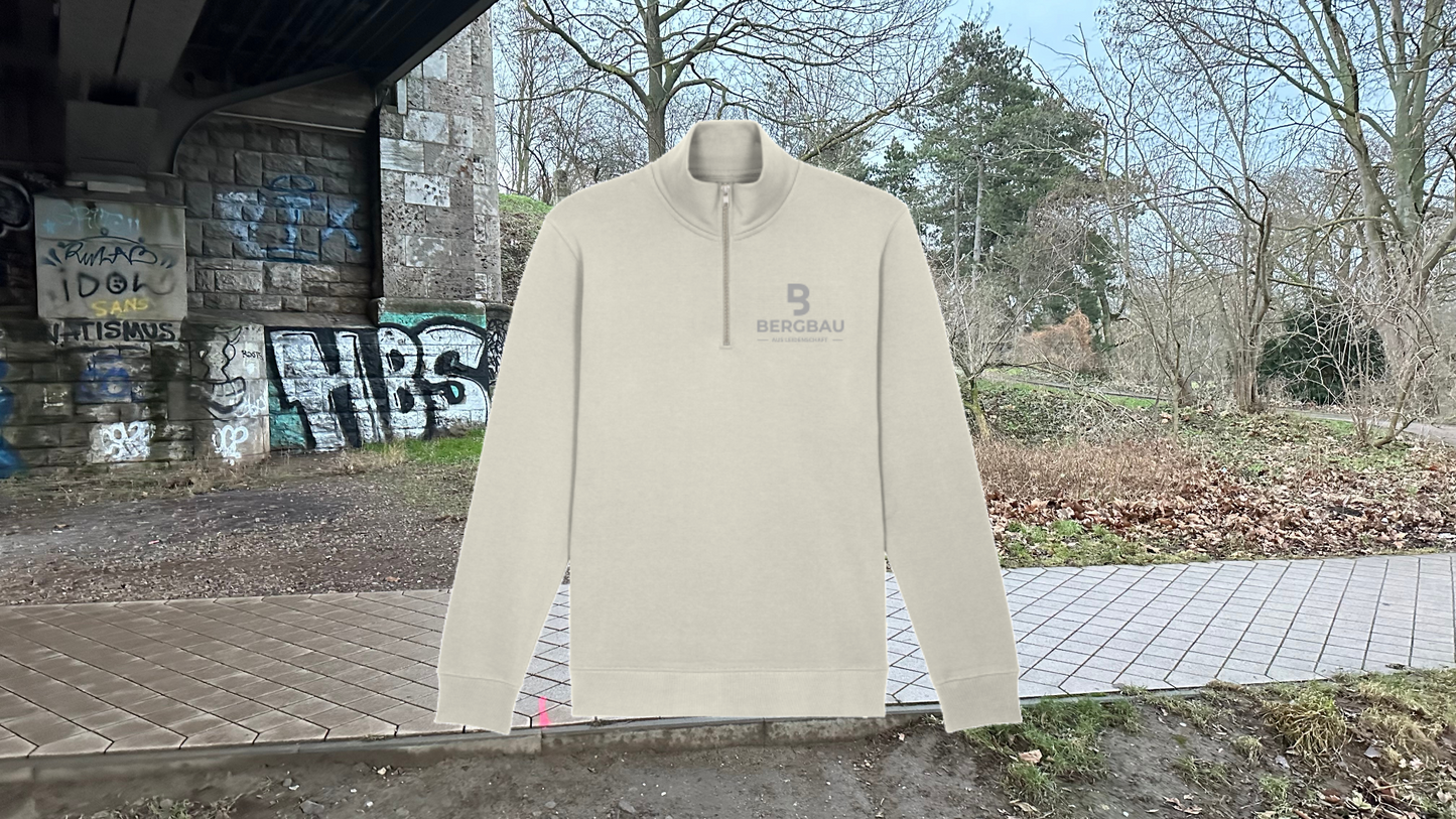Sweater / Pullover mit Zipper BERGBAU