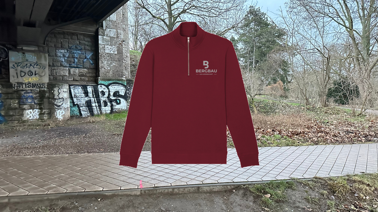 Sweater / Pullover mit Zipper BERGBAU