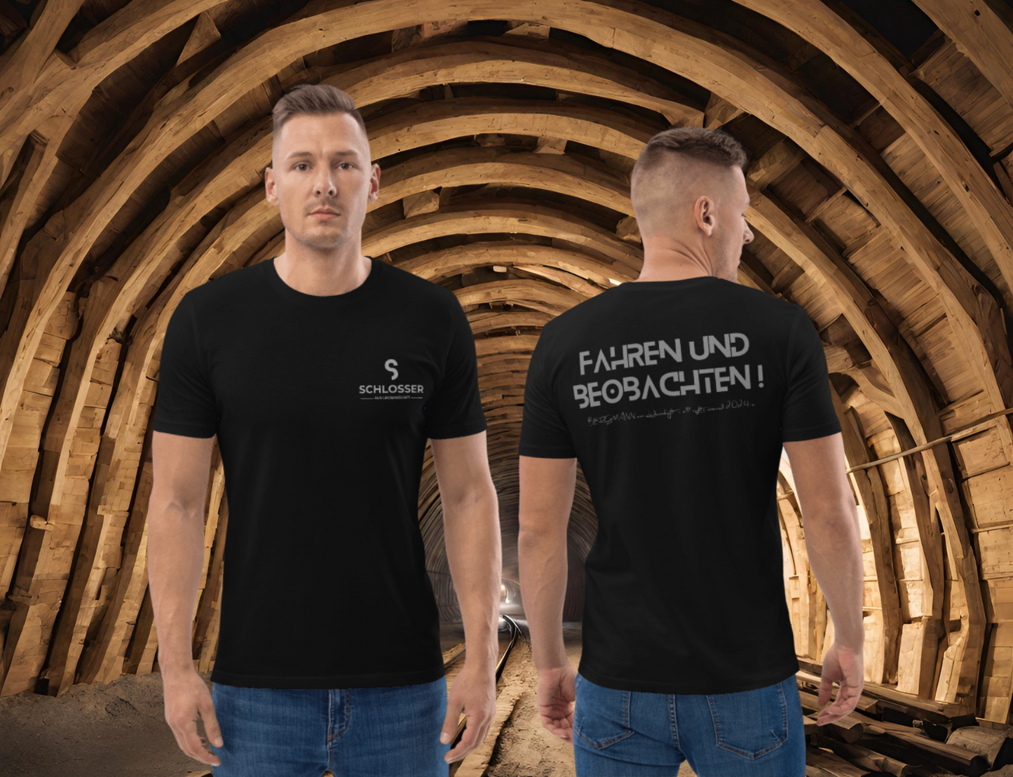 Schlosser T-Shirt (Fahren und beobachten)