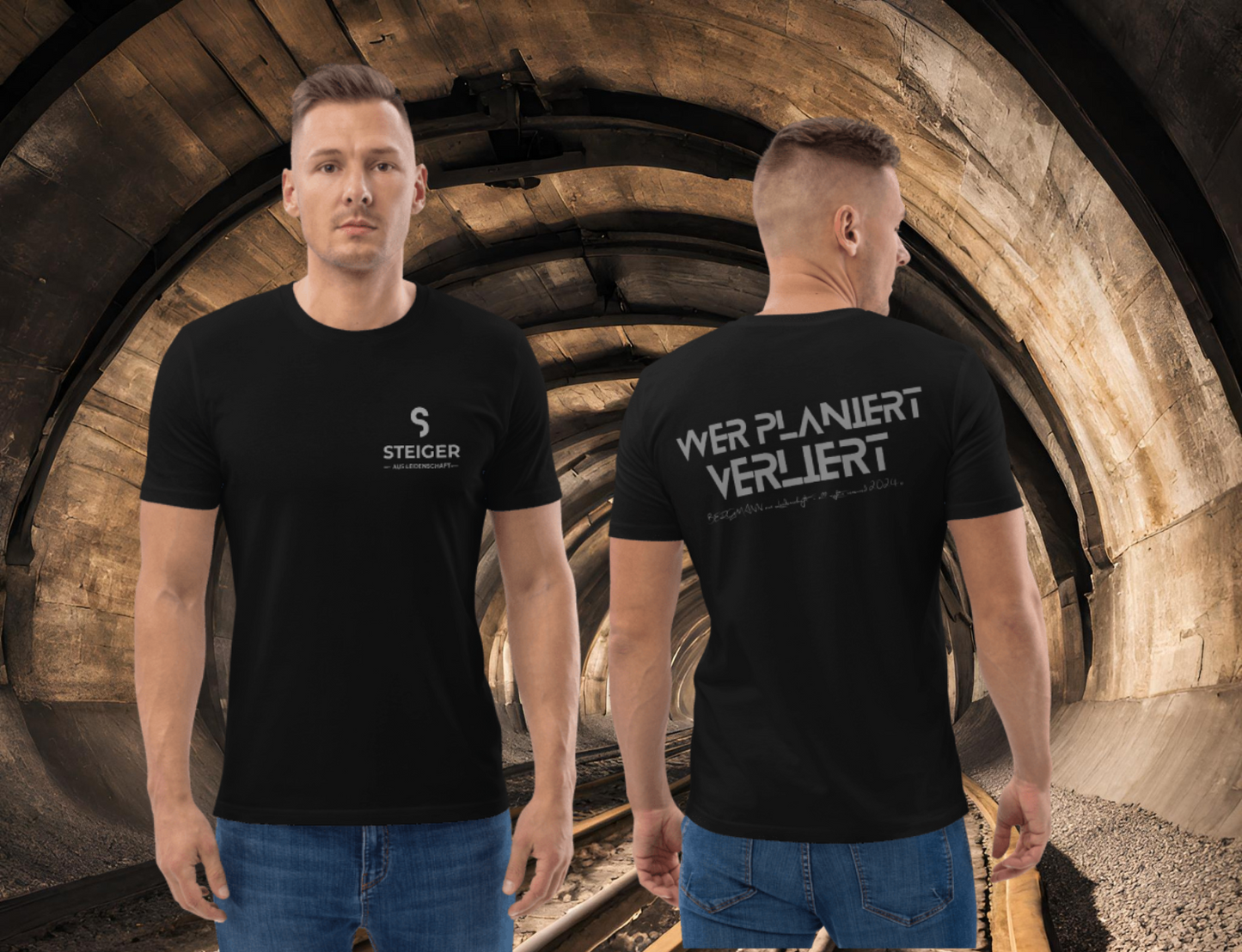 STEIGER T-Shirt "wer planiert, verliert"