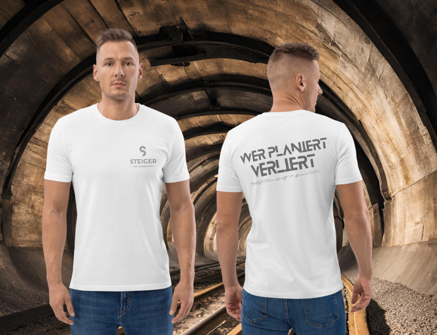 STEIGER T-Shirt "wer planiert, verliert"