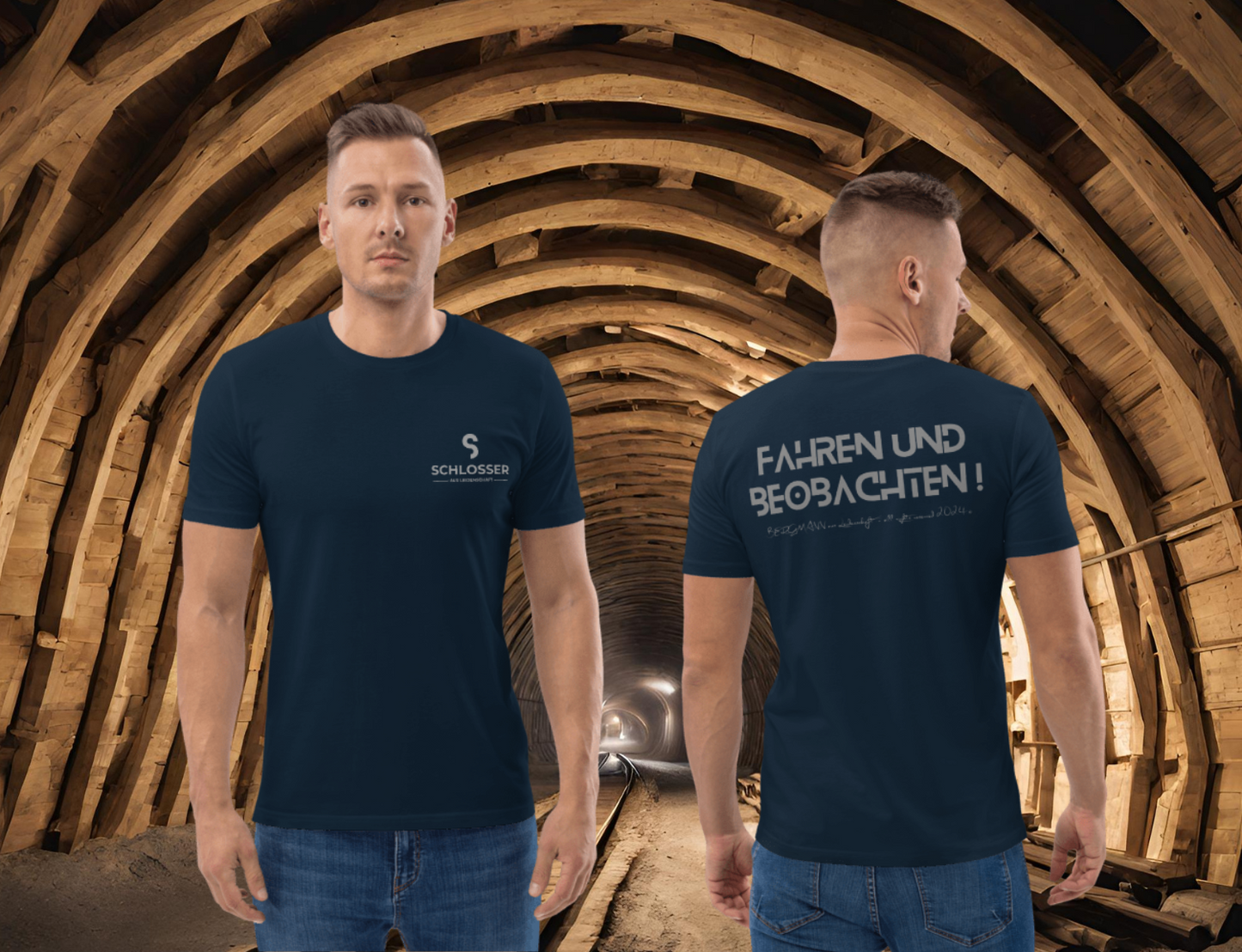 Schlosser T-Shirt (Fahren und beobachten)