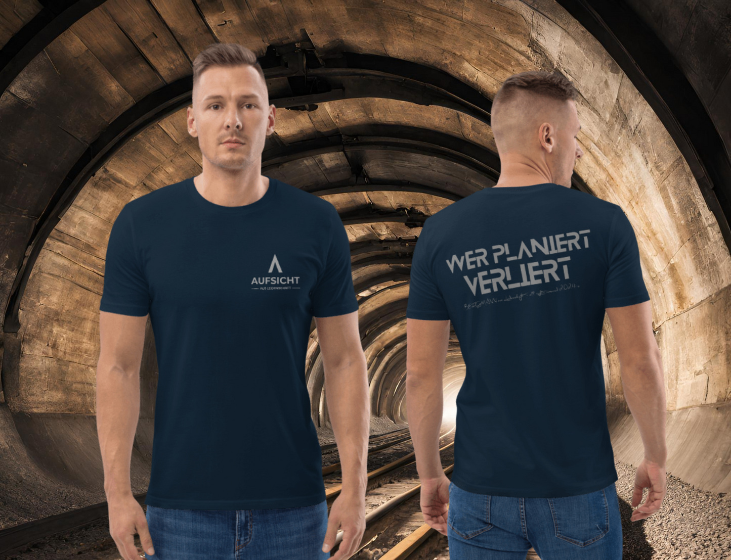 Aufsicht T-Shirt "wer planiert, verliert"