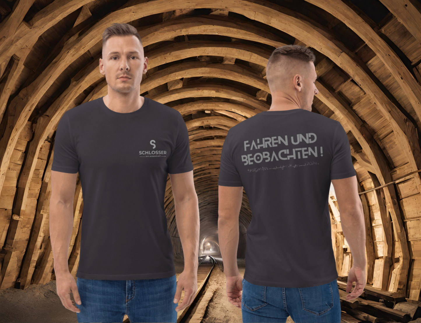 Schlosser T-Shirt (Fahren und beobachten)