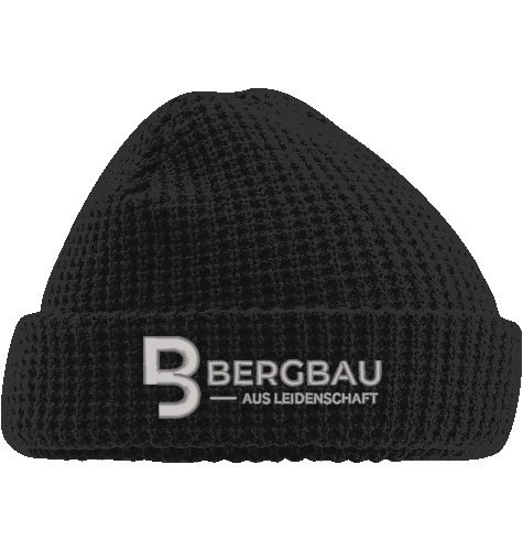 gestickte Mütze / BERGBAU