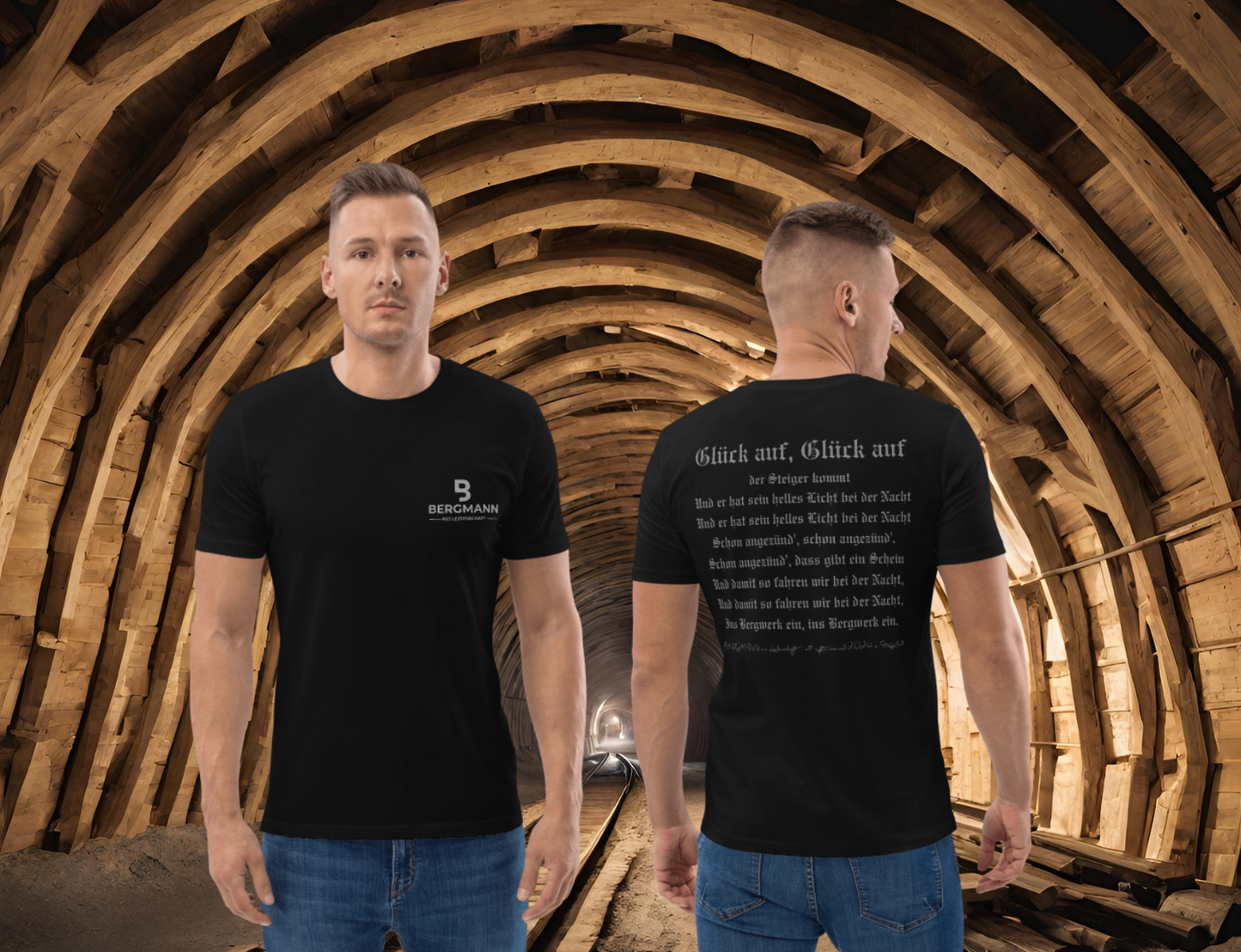 Bergmann T-Shirt Steigerlied
