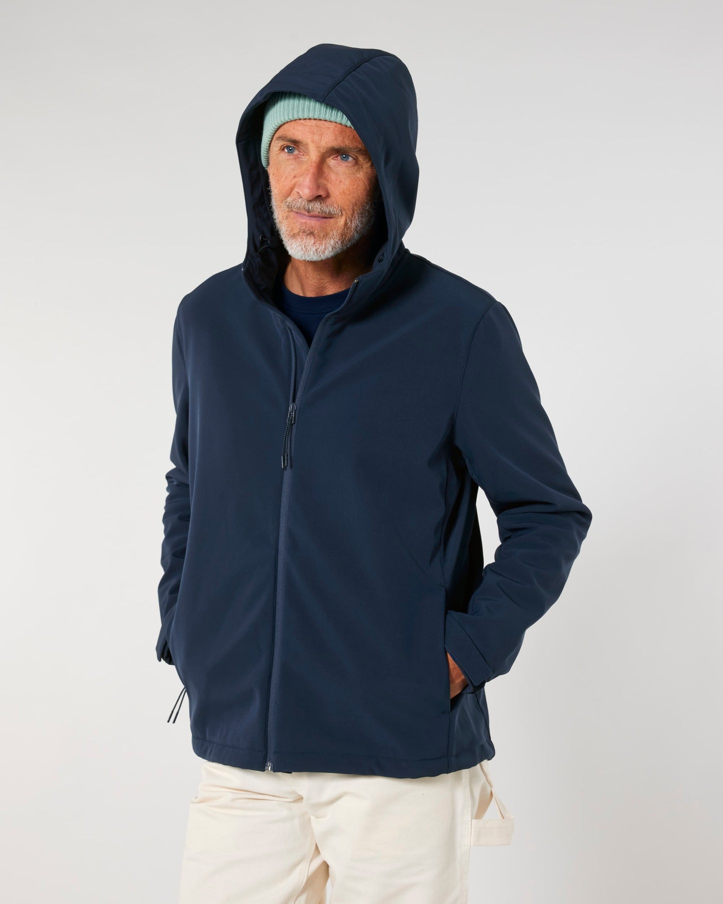 Softshell Jacke mit Kaputze - BERGBAU