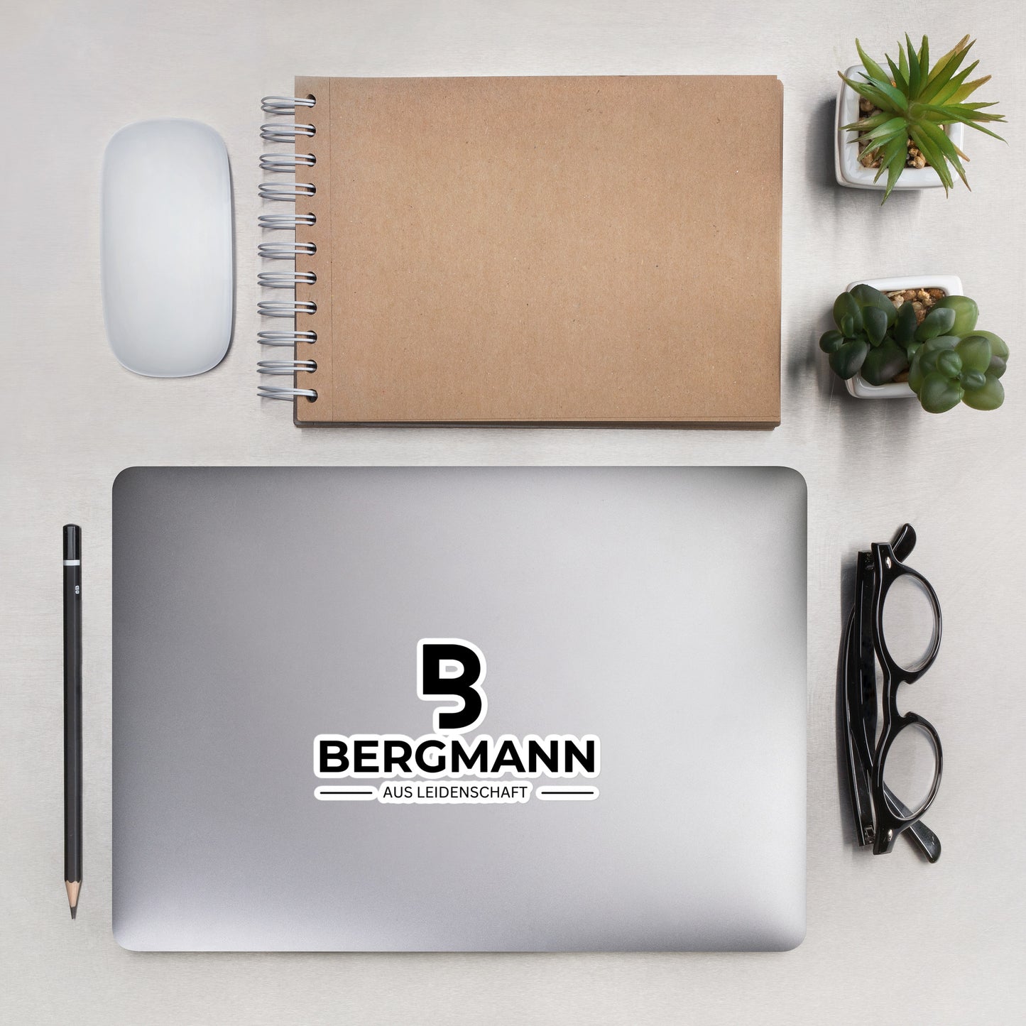 Bergmann Aufkleber