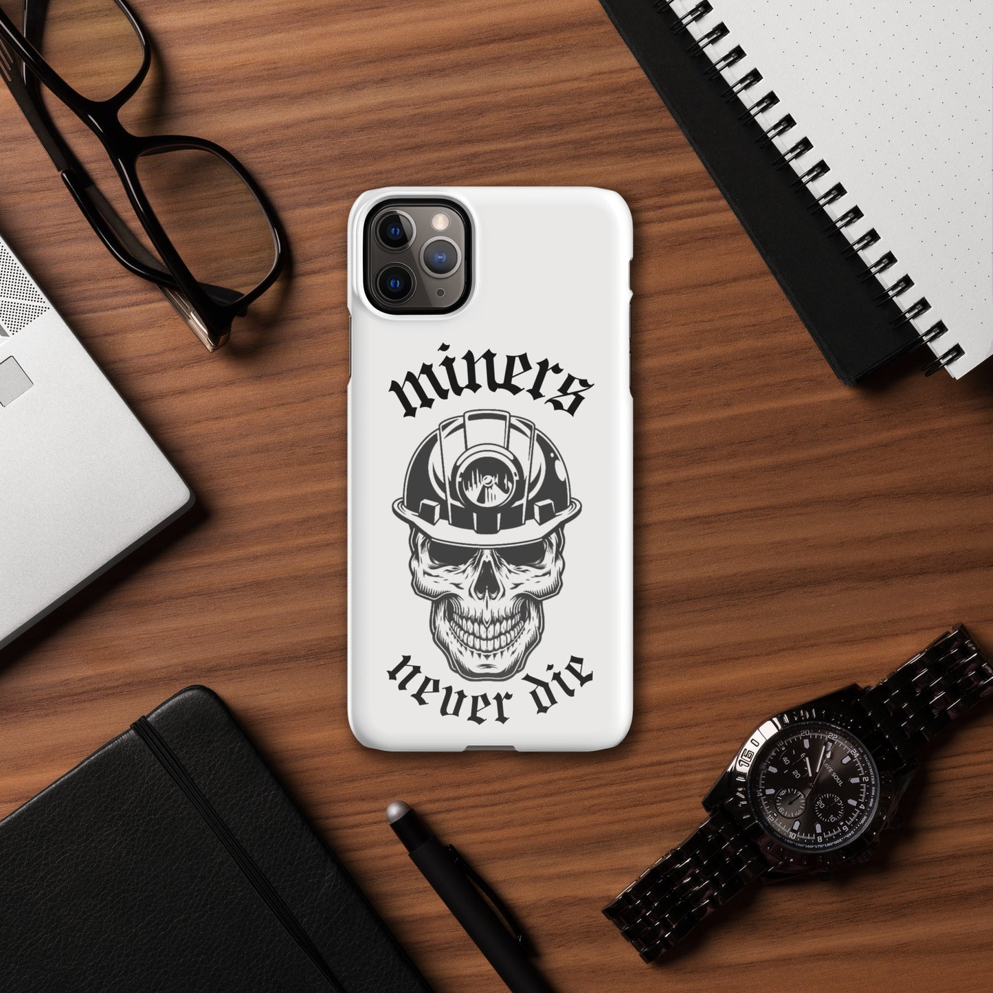 miners never die iPhone®-Hülle