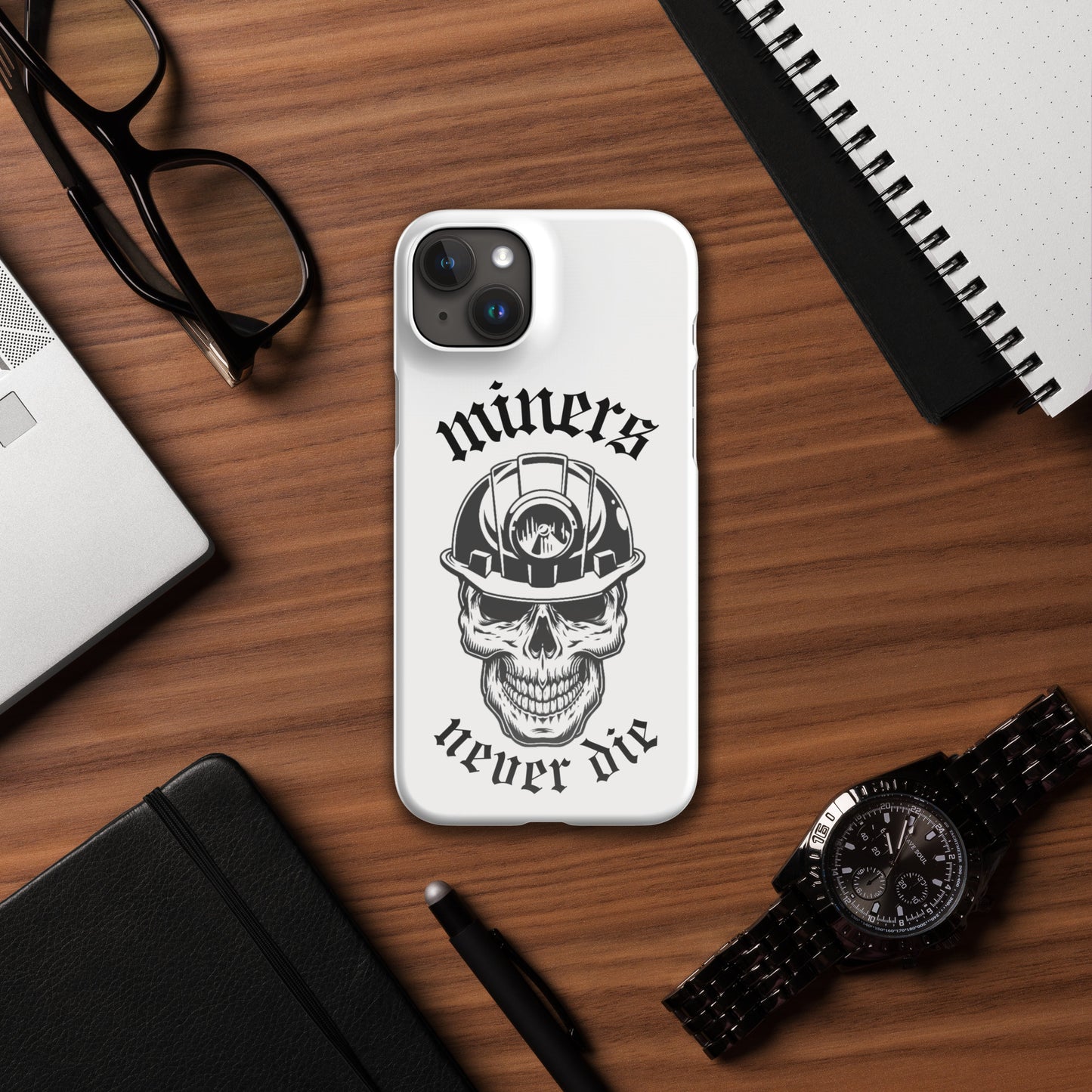 miners never die iPhone®-Hülle
