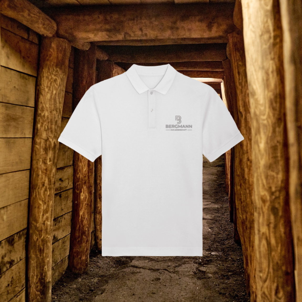Bergmann Polo Hemd, bestickt!