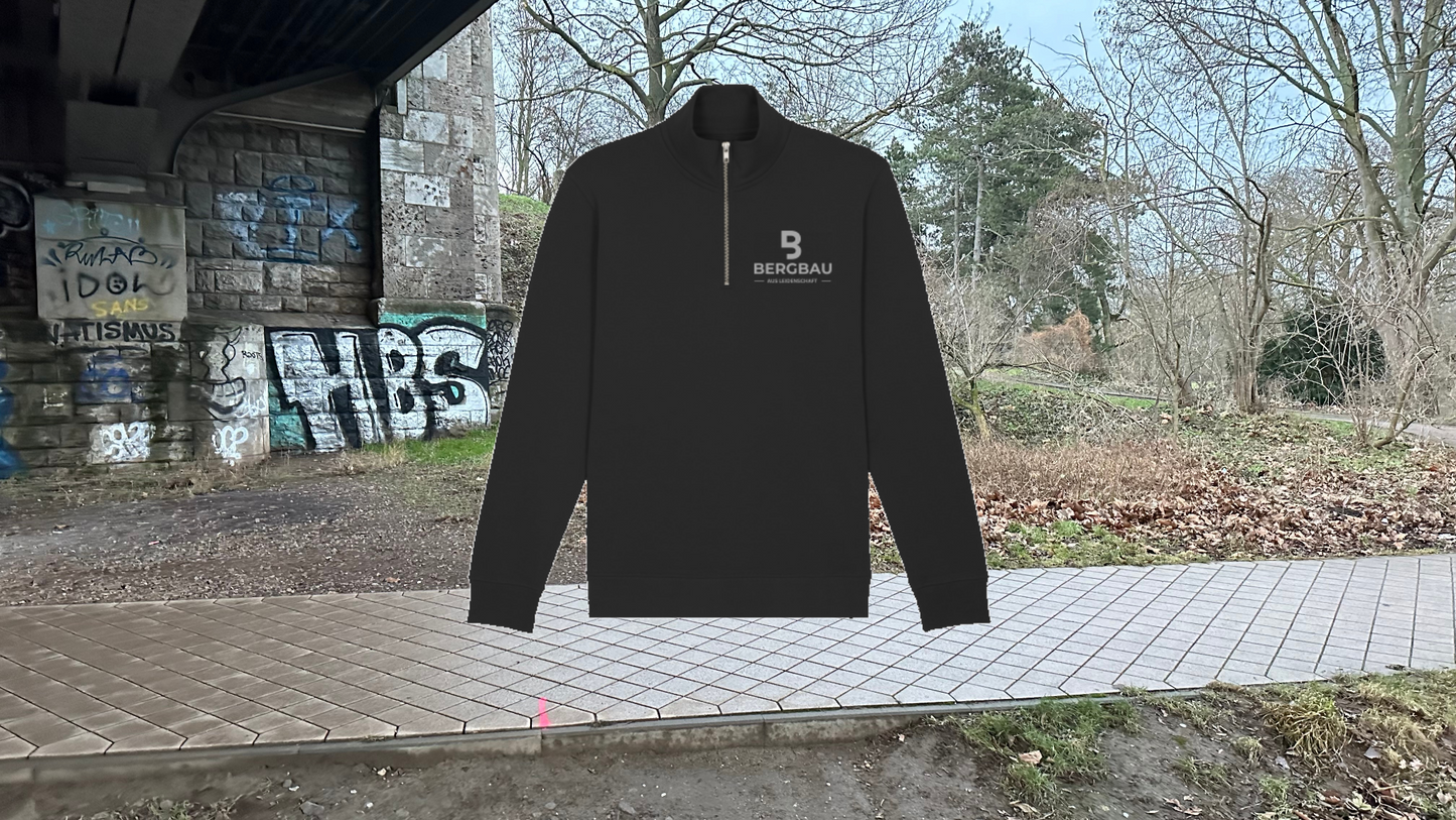 Sweater / Pullover mit Zipper BERGBAU