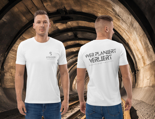 STEIGER T-Shirt "wer planiert, verliert"