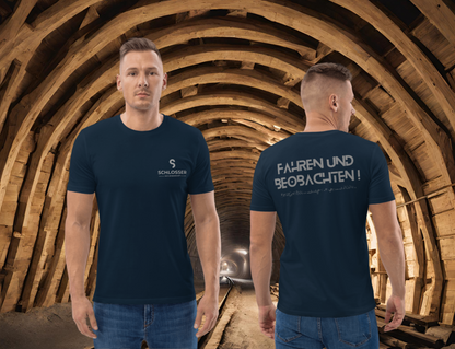 Schlosser T-Shirt (Fahren und beobachten)