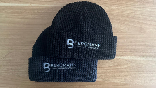 gestricktes Beanie - BERGMANN