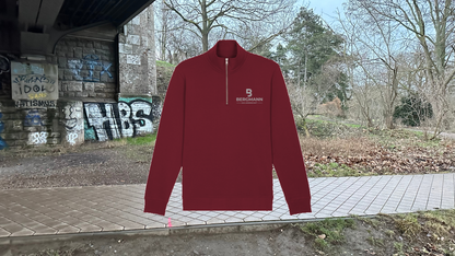 Sweater / Pullover mit Zipper Bergmann